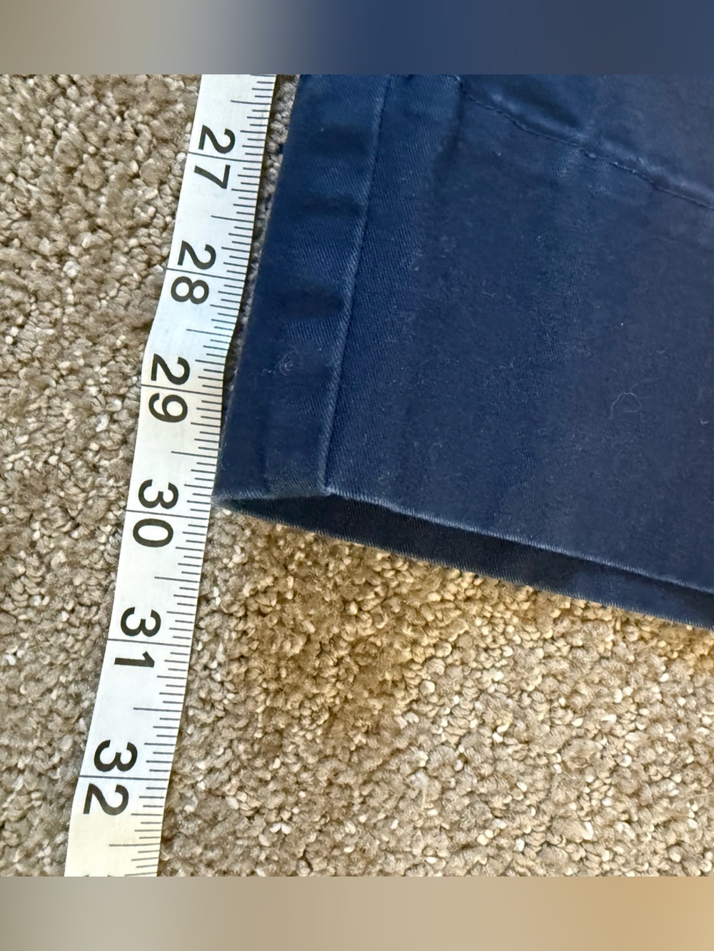 Wildfang The Essential Trouser Navy Blue Women’s Size 10 - Picture 11 of 13